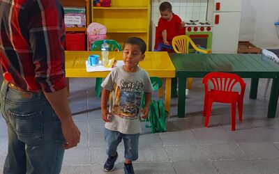 El Secretario de Gobierno y Hacienda estuvo en el inicio del ciclo lectivo 2021 del jardín maternal municipal “Sembrando Huellitas”