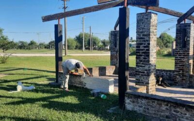 Mantenimiento integral del polideportivo municipal y el ingreso a la ciudad