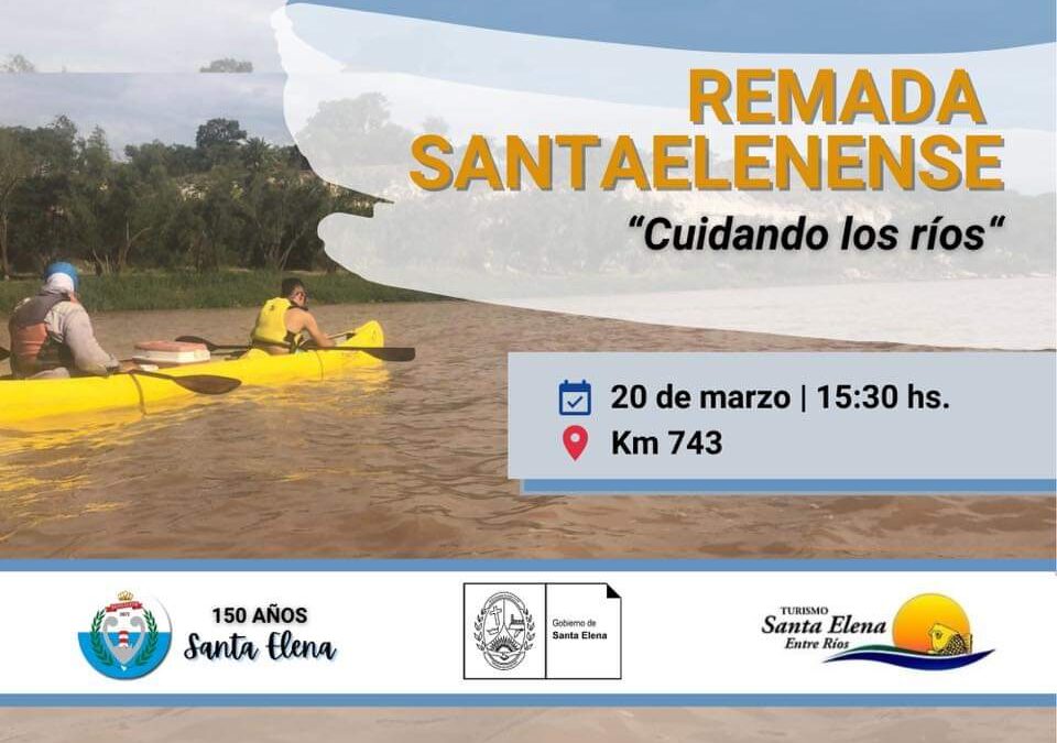 Remada Santaelenense cuidando los Ríos