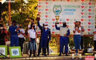 Dos Santaelenenses en el podio del Rally Entrerriano.