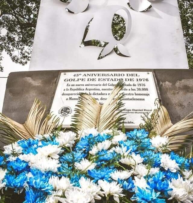 Acto oficial por el Día de la Memoria, La Verdad y La Justicia.