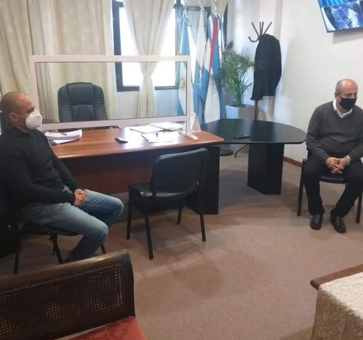 Trabajo conjunto con la fuerza de seguridad.