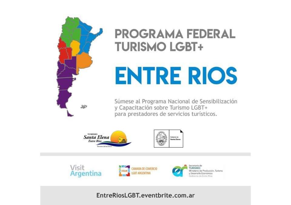 Programa de sencibilización y capacitación en turismo LGBTIQ+.