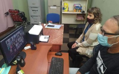 El área de discapacidad participa del encuentro virtual con el IPRODI.