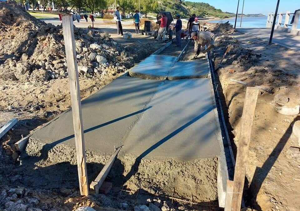 Continúa la segunda de las obras de zona costanera.