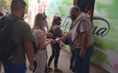 El Municipio de Santa Elena comenzó a entregar la Beca del boleto estudiantil gratuito.