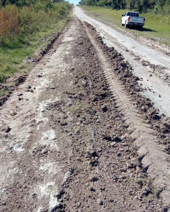 Realizan mantenimiento y mejoras en caminos productivos en Santa Elena.