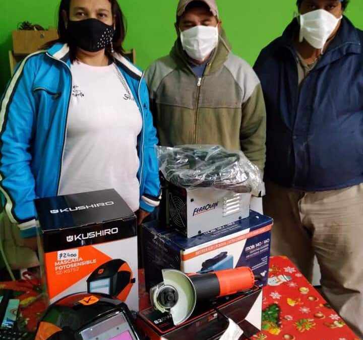 Nuevas herramientas de trabajo para el personal del Polideportivo municipal «El Aguará»