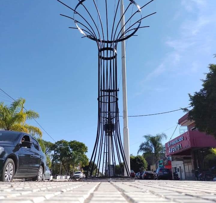 Renovación de avenida presidente Perón.