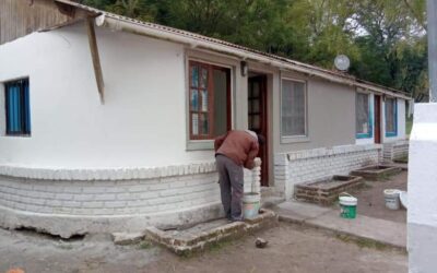 Operativo de embellecimiento urbano.