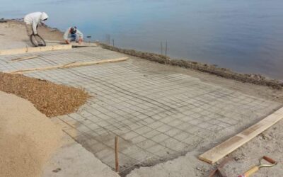 Continúa la extensión de la bajada de lanchas en zona costanera.