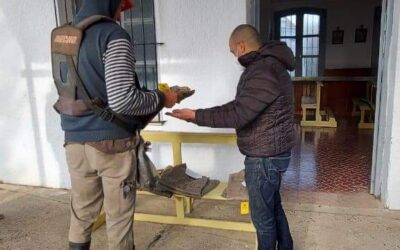 Entrega de indumentaria y elementos de trabajos al personal municipal.