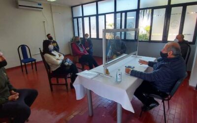 Extensión de la red de gas natural en barrio la cañada.