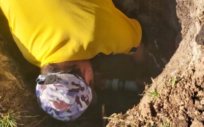 Nueva inversión en la red de distribución de agua potable en barrio 120 viviendas.