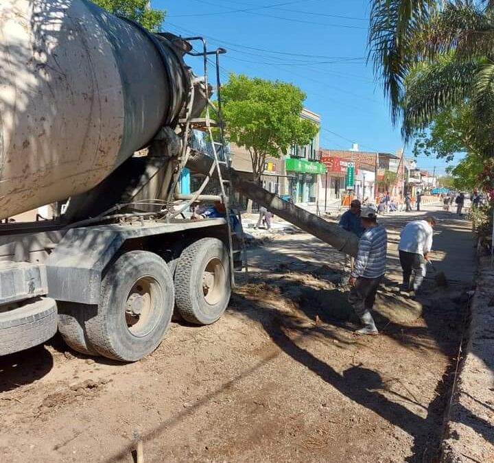 Renovacion urbana de calle Supremo Entrerriano.