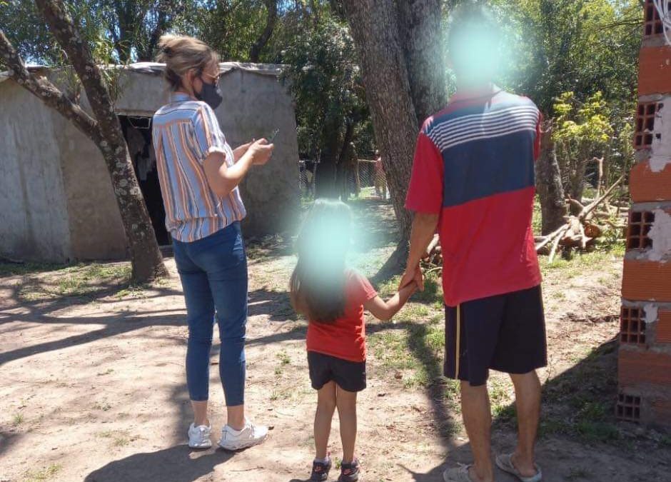 Abordaje territorial y contención social en barrio Chaco.