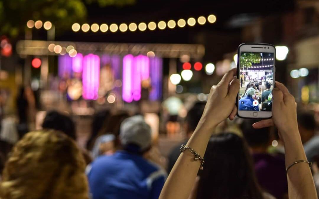 Bienvenida de año en la ciudad.