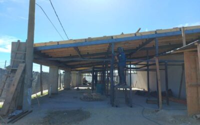 Continúa la construcción del nuevo centro de desarrollo infantil en la ciudad.