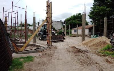 CONTINÚA LA CONSTRUCCIÓN DEL BANCO NACIÓN EN SANTA ELENA
