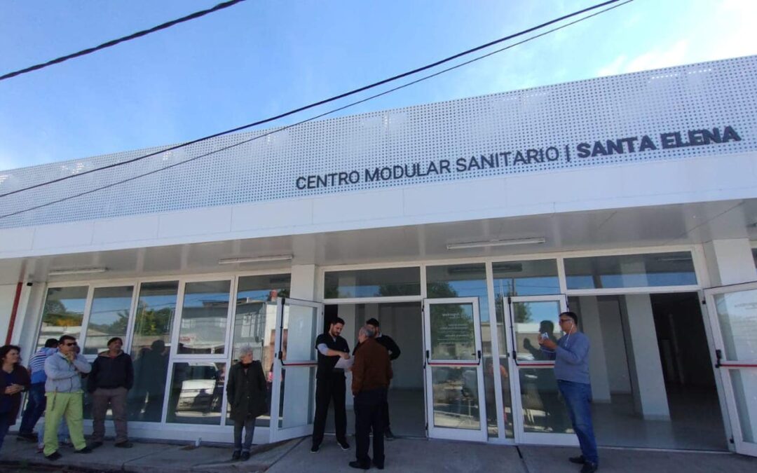 Finalizó la obra del nuevo Hospital modular y entregaron la llave para su futura ignaguración.