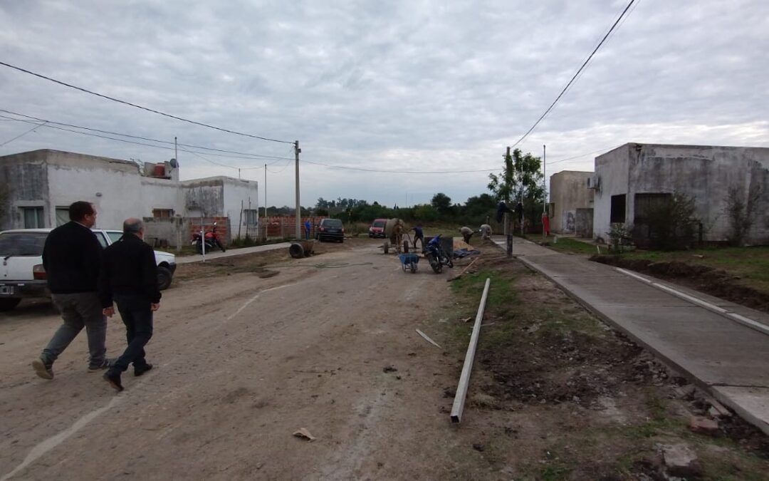 CONSTRUCCIÓN DE VEREDAS Y TAREAS PRELIMINARES DE PAVIMENTACIÓN.