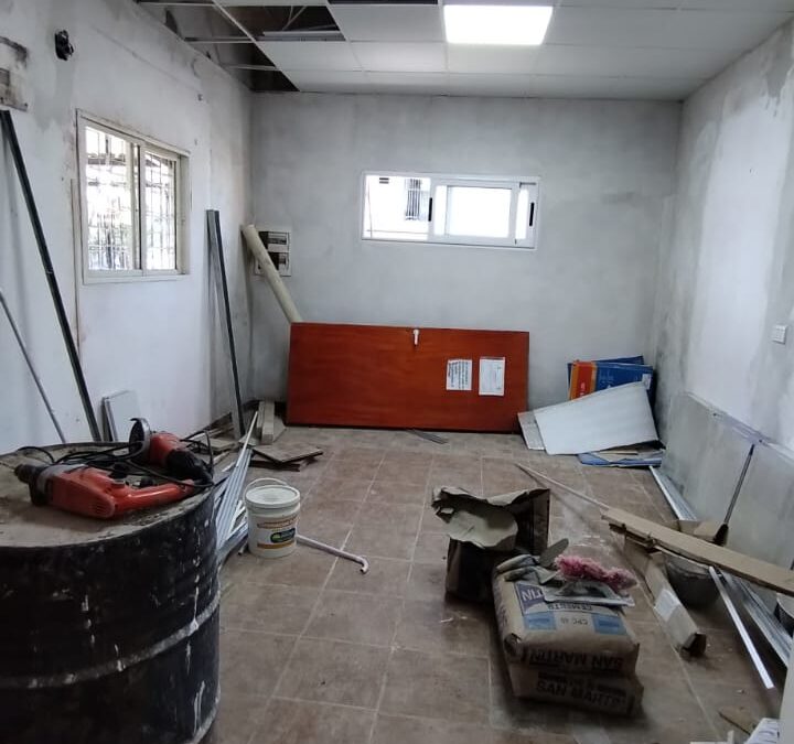 Ampliación del centro de salud nueva esperanza.