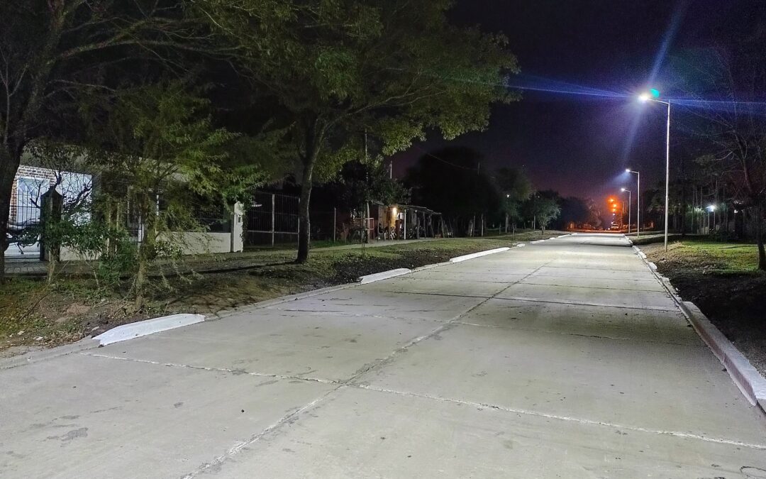 Calle Juan Manuel de Rosas se encuentra plenamente habilitada.