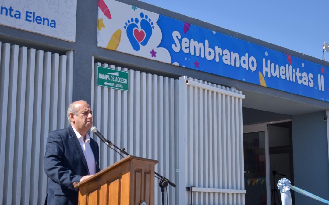 Se inaguro el nuevo Centro de Desarollo Infantil