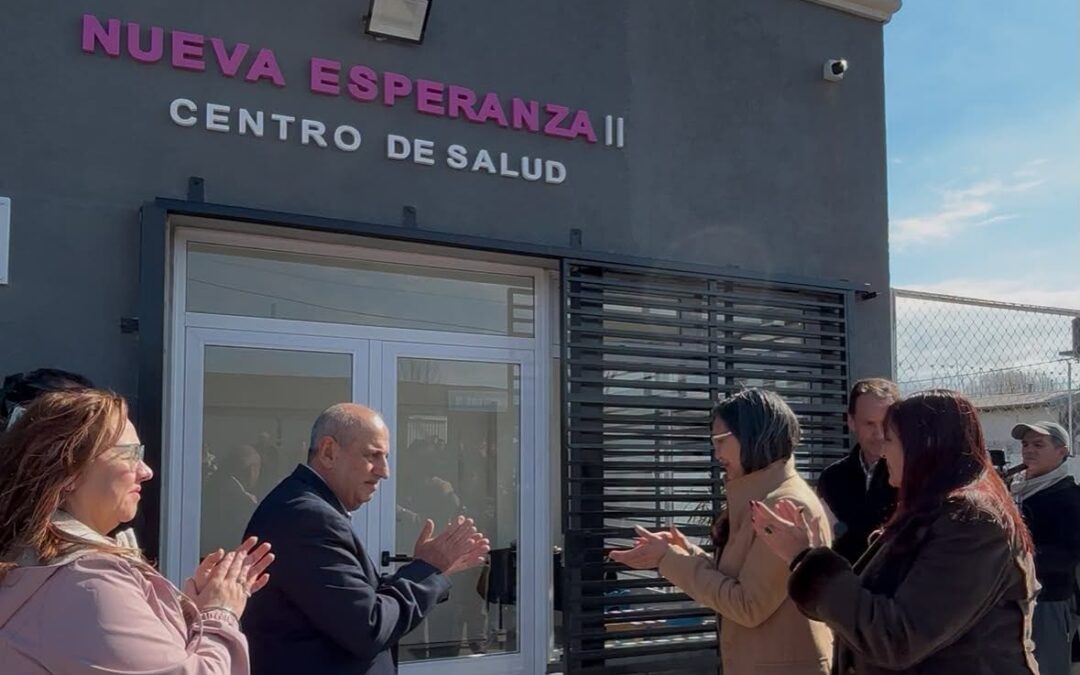 El Intendente Daniel Rossi inauguró el nuevo Centro de Salud Nueva Esperanza II